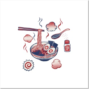 Ramen (ラーメン) Posters and Art